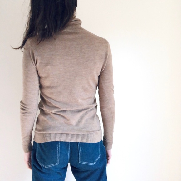 Merino wool Pendleton turtleneck sweater - Picture 3 of 9